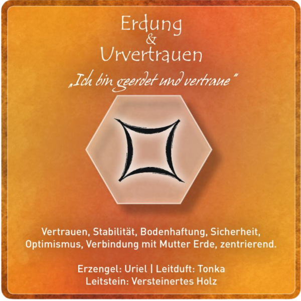 "Erdung und Urvertrauen" Edelsteinessenz